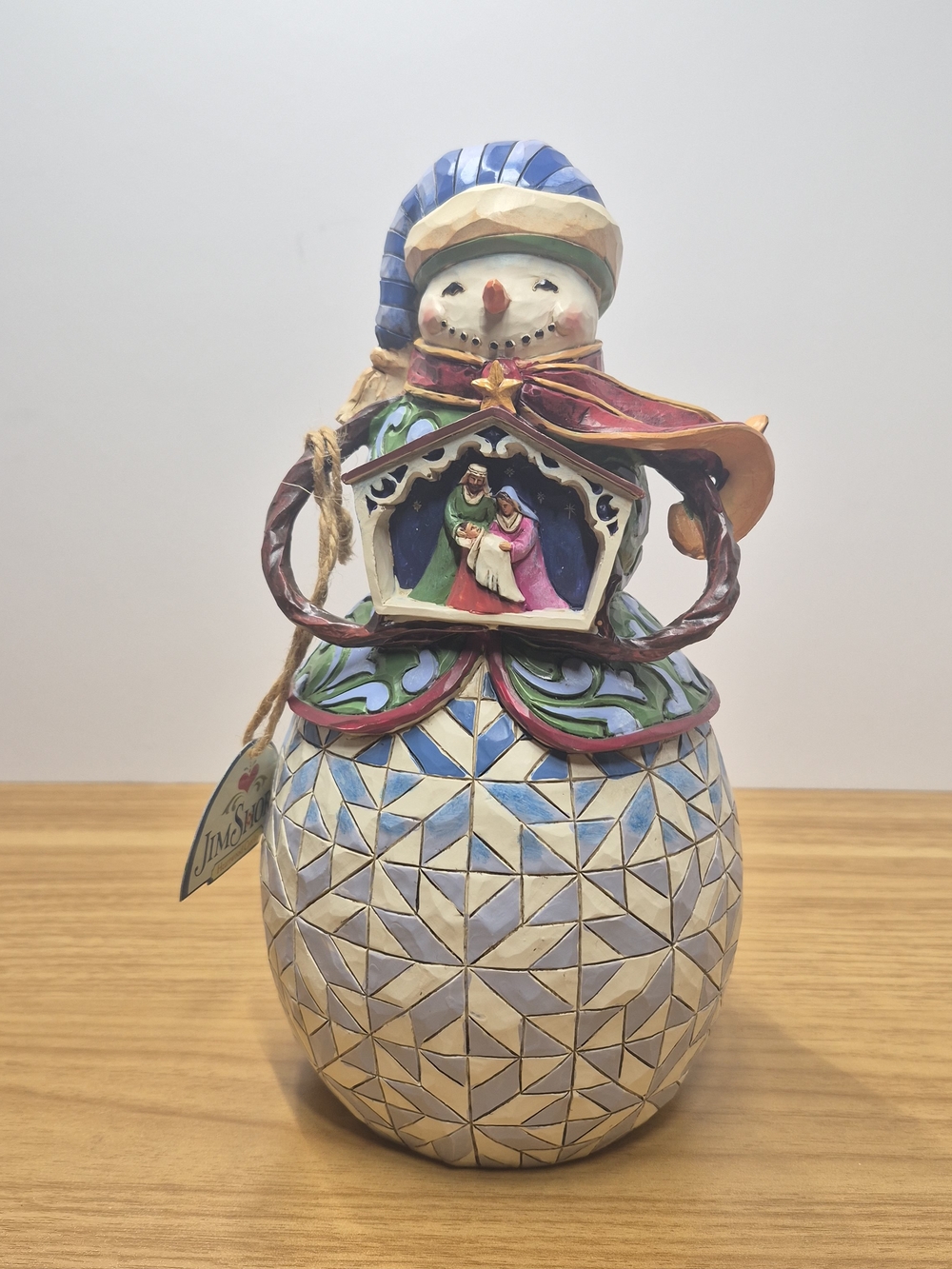 Jim Shore Heartwood Creek Snowman Nativity 4027711 Figurine 9.5"